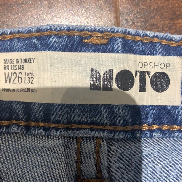 Topshop high rise jeans - Picture 3 of 4